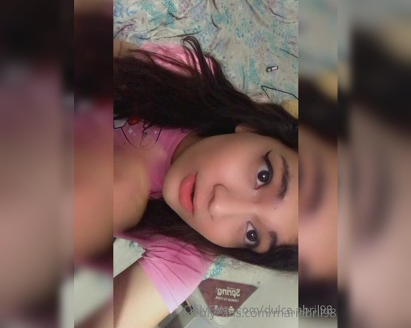 Miss Dulce aka dulcewifematerial - 01-31-2023 OnlyFans Video - Milk on my face