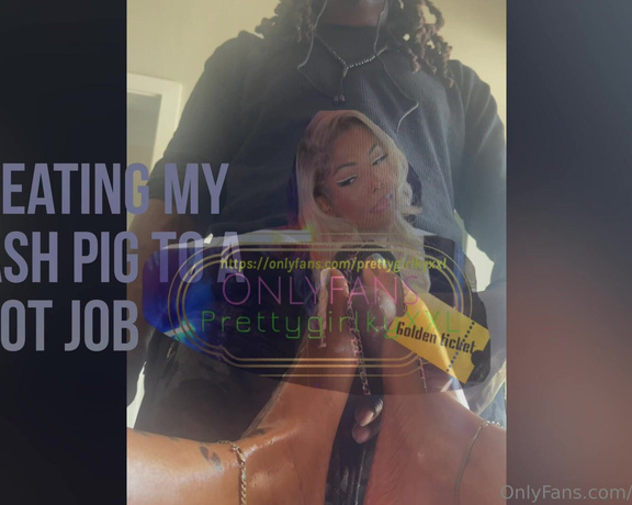 Kylie Prettygirlkyxxl aka prettygirlkyxxl - 10-22-2022 OnlyFans Video - Treating my cash pig to a footjob promo video foot fetishcash pig so to dickof901