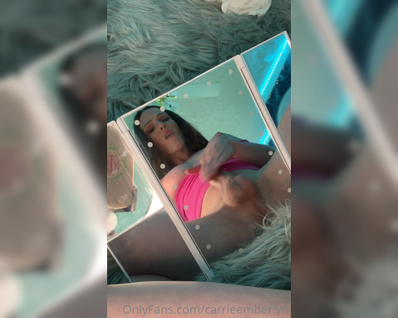 Carrie Emberlyn aka carrieemberlyn - 05-14-2020 OnlyFans Video - I couldnt hold it anymore After a few days without busting one, I finally let it