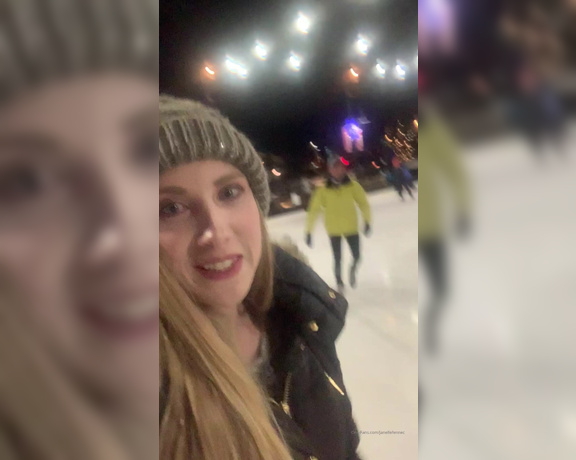 Janelle Fennec aka janellefennec - 12-23-2019 OnlyFans Video - A little ice skating, happy holidays