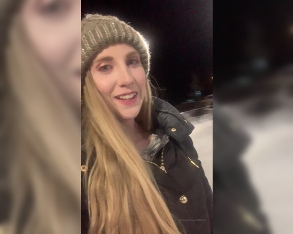 Janelle Fennec aka janellefennec - 12-23-2019 OnlyFans Video - A little ice skating, happy holidays