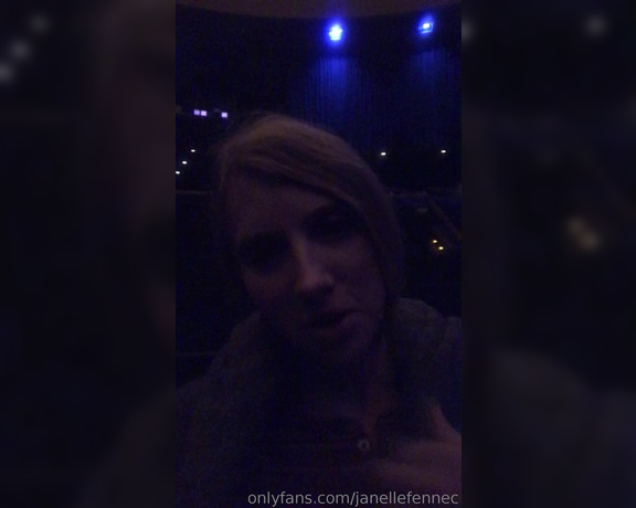 Janelle Fennec aka janellefennec - 03-14-2019 OnlyFans Video - Movie night