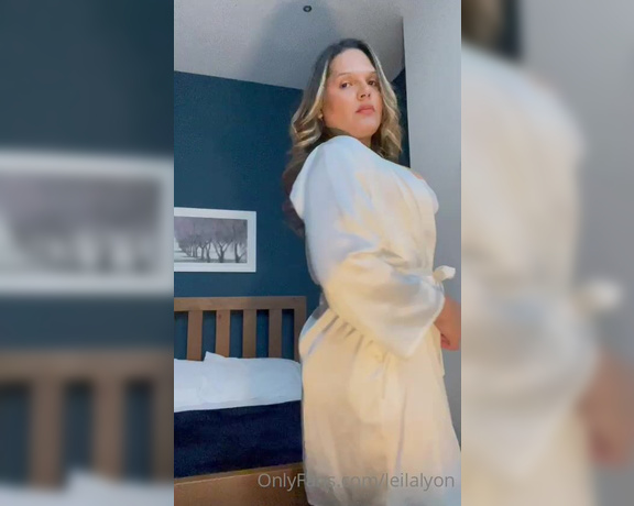 Leila Lyon aka leilalyon - 04-25-2023 OnlyFans Video - I want to be all yours