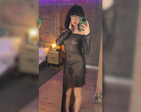 TS Pierbi aka pierbi - 11-15-2024 OnlyFans Video - i think this dress might be a lil transparent_ig6z