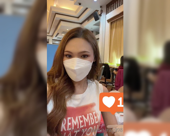 Tara Parinratdaa246 aka tara_prrd1998 - 05-26-2022 OnlyFans Video - Hello, today I went to get vaccinated for covid