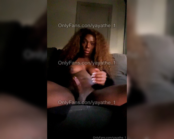 TS Giselle Banks aka yayathe_1 - 10-08-2023 OnlyFans Video - Love playing solo