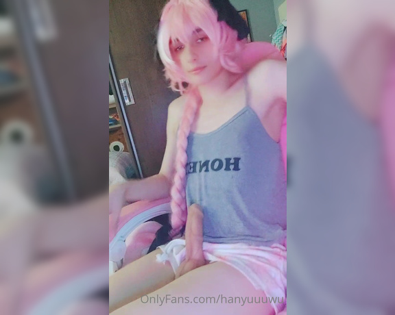 TS Hanyuu aka hanyuuuwu - 02-20-2022 OnlyFans Video - kissu astolfo pink dick