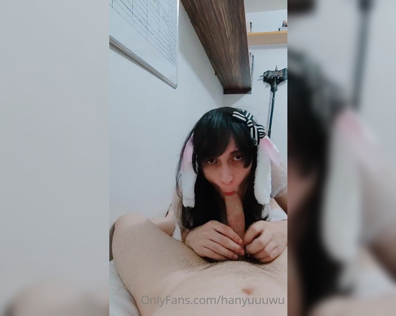 TS Hanyuu aka hanyuuuwu - 04-24-2022 OnlyFans Video - Snow Bunny