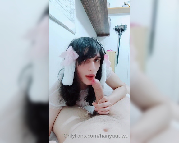 TS Hanyuu aka hanyuuuwu - 04-24-2022 OnlyFans Video - Snow Bunny_zm73