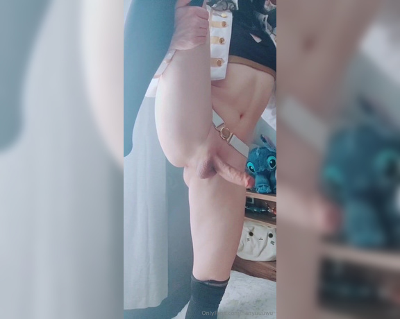 TS Hanyuu aka hanyuuuwu - 01-09-2024 OnlyFans Video - General femboy will train you