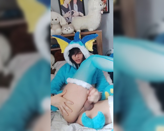 TS Hanyuu aka hanyuuuwu - 10-15-2024 OnlyFans Video - vaporeon use water gun_8rfu