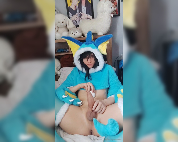 TS Hanyuu aka hanyuuuwu - 10-15-2024 OnlyFans Video - vaporeon use water gun