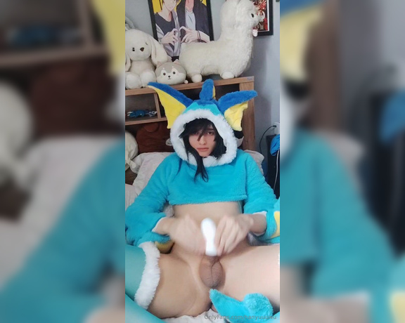 TS Hanyuu aka hanyuuuwu - 10-15-2024 OnlyFans Video - vaporeon use water gun