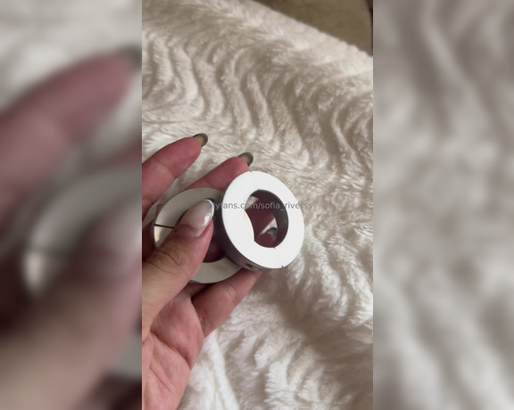 TS Sofia Riverss aka sofia_riverss - 04-15-2024 OnlyFans Video - Do you know what these weight rings are for Would you like to see you use