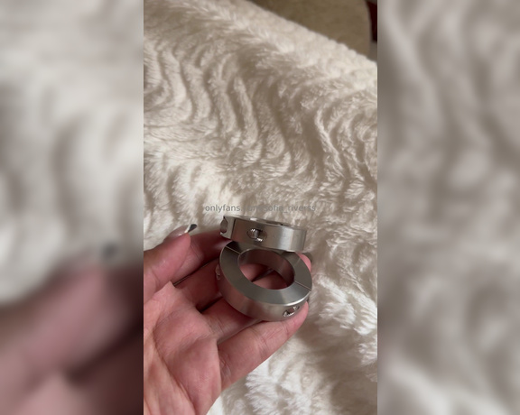 TS Sofia Riverss aka sofia_riverss - 04-15-2024 OnlyFans Video - Do you know what these weight rings are for Would you like to see you use