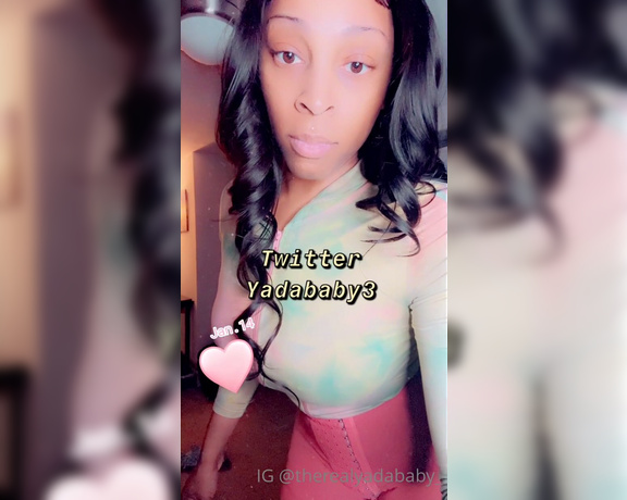 TS Yada Baby aka yadaonyourtongue - 01-15-2021 OnlyFans Video - Hey Good afternoon loves