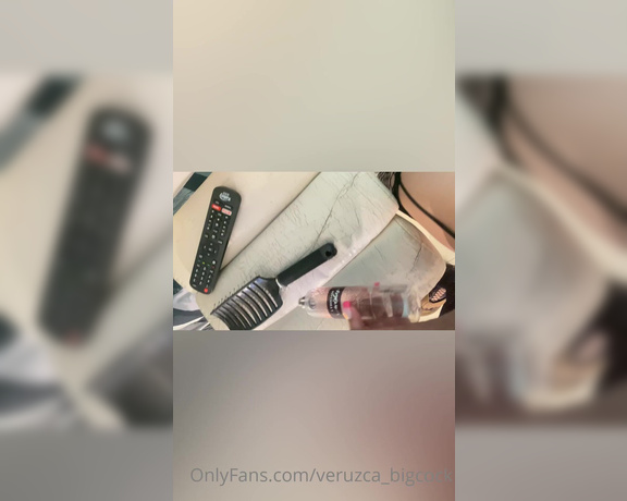 Veruzca Bigcock aka veruzca_bigcock - 01-23-2023 OnlyFans Video - comparing my hard cock with some objects