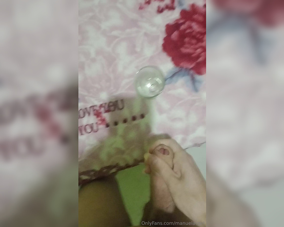 TS Manuela aka manuutgirl - 11-08-2023 OnlyFans Video - I came cum inside the glass