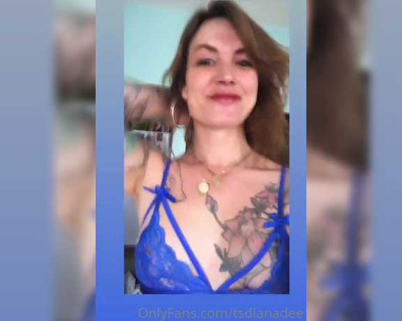 Tsdianadeelight aka tsdianadee - 03-11-2022 OnlyFans Video - Sapphire top and g_string setafter a session Bra and thong, mini skirt, thigh high fishnet_37ec