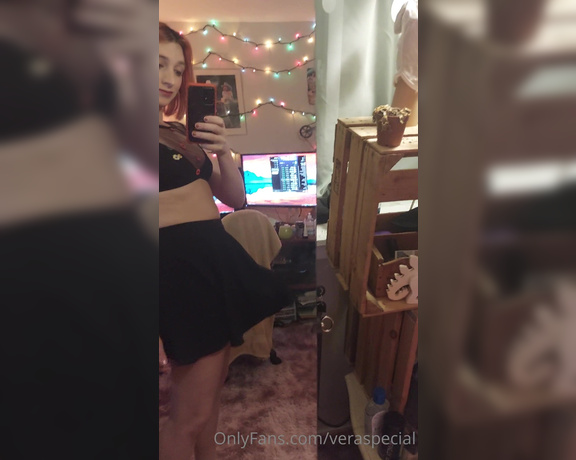 Vera Special aka veraspecial - 01-24-2022 OnlyFans Video - Just fooling around in front of the mirror a little