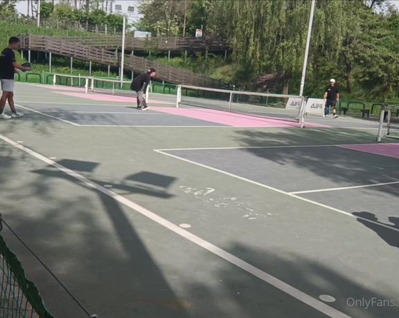 Jessie Lee aka tsjessielee - 04-30-2024 OnlyFans Video - Sunday Pickleball 일요일 피클볼 운동 Thats me at the far left in the skirt 왼쪽 끝에