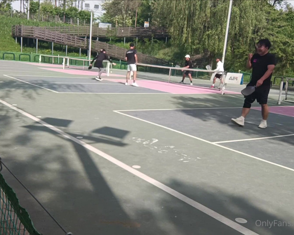 Jessie Lee aka tsjessielee - 04-30-2024 OnlyFans Video - Sunday Pickleball 일요일 피클볼 운동 Thats me at the far left in the skirt 왼쪽 끝에