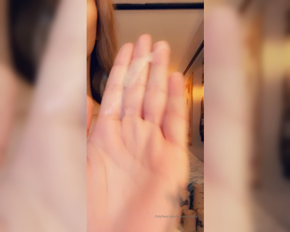 Miss FreyaSirenSong aka freyasirensong - 10-31-2019 OnlyFans Video - This was after I had came and it cut it off so I made a video