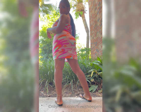 Cummaster aka freakhoegeni - 07-17-2022 OnlyFans Video - Slut me out outside my  will get wetter