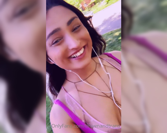 TS Indian Leha aka brownandtrans - 06-04-2021 OnlyFans Video - summer gorgeous, golden summer that is making my melanated self so happy lots of content coming