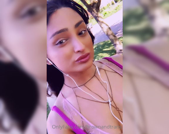 TS Indian Leha aka brownandtrans - 06-04-2021 OnlyFans Video - summer gorgeous, golden summer that is making my melanated self so happy lots of content coming