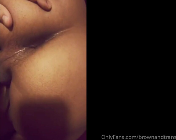 TS Indian Leha aka brownandtrans - 01-25-2022 OnlyFans Video - weekend dump  kind of ran a little wild