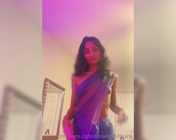 TS Indian Leha aka brownandtrans - 10-24-2022 OnlyFans Video - grecian goddess, ajanta sculpture, or just your silly lil lakeside girl