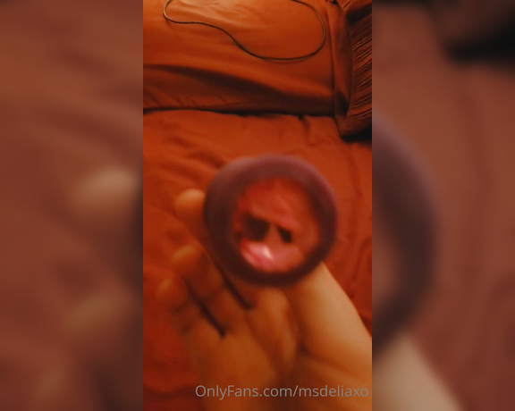 Ms Delia aka msdeliaxo - 09-10-2020 OnlyFans Video - New toys