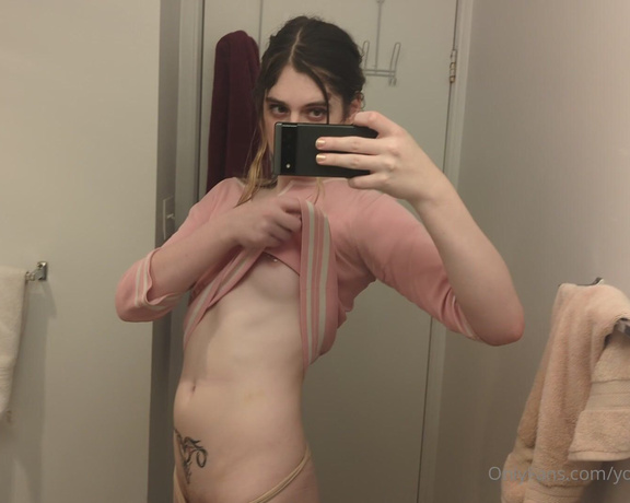 TS Cynthia aka yourangelcynthia - 01-22-2023 OnlyFans Video - Being a slut in the bathroom as my friends play smash bros, but Id rather be_ugki