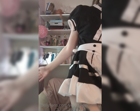 TS Cynthia aka yourangelcynthia - 04-02-2023 OnlyFans Video - Your French maid has shown up again, no April fools, just lost footage smhh oh well_jlmw