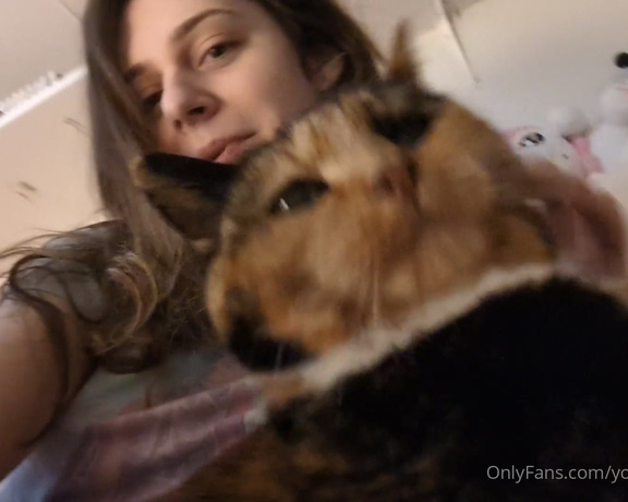 TS Cynthia aka yourangelcynthia - 02-15-2024 OnlyFans Video - Happy Valentines Day my loves  here with my Sunday vlog ft a special feline guest