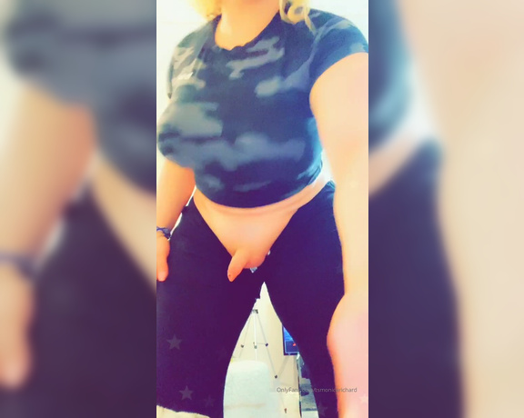 TsMonica Richard aka tsmonicarichard - 02-25-2020 OnlyFans Video - being silly