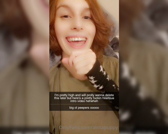 Luna Laika aka aintapuppy - 08-05-2021 OnlyFans Video - hey heres some goofy videos from last night lmao first one is just playin with a