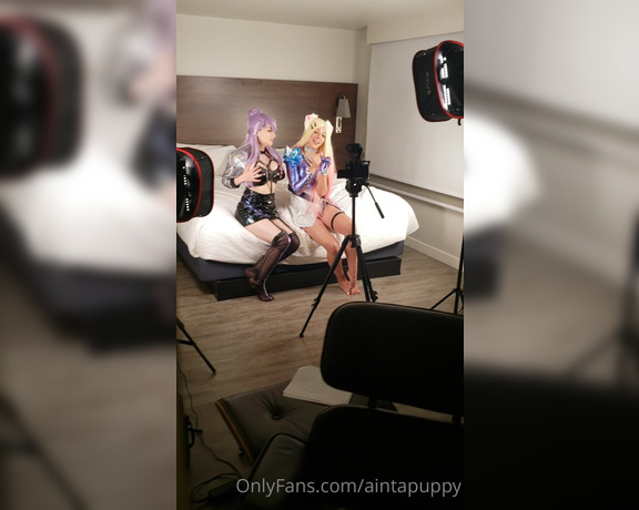 Luna Laika aka aintapuppy - 09-02-2022 OnlyFans Video - heheheheheh i found rolandsulla jackin off while I was watching ellieidolfemdom and chastitylynnfetish film funney lil