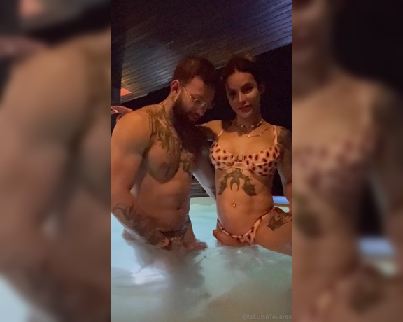 Ts Luisa Tavares aka tsluisatavares - 12-13-2024 OnlyFans Video - playing in the pool