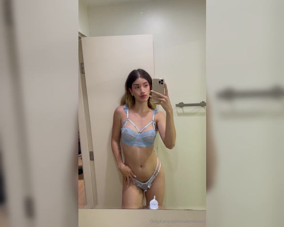 Valentinasz aka valentinasz - 07-06-2024 OnlyFans Video - Blue lingeries are my favs