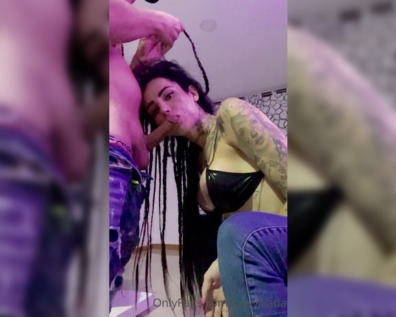 TS Taty Villada aka tatyvillada - 08-31-2022 OnlyFans Video - deep blowjob while he plays with my hair