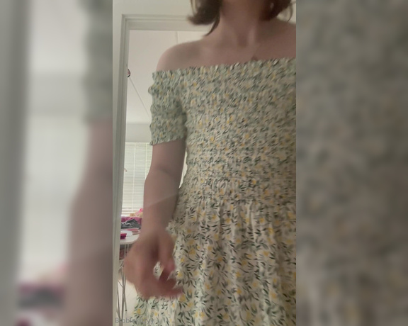 TS Bibble aka bibblekittyy - 07-07-2024 OnlyFans Video - I got a new summer dress and wanted to show it off to u