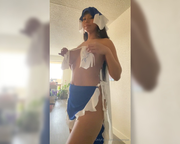 TS Trapsenpai aka trapsenpai - 04-28-2024 OnlyFans Video - I sewed this outfit 3