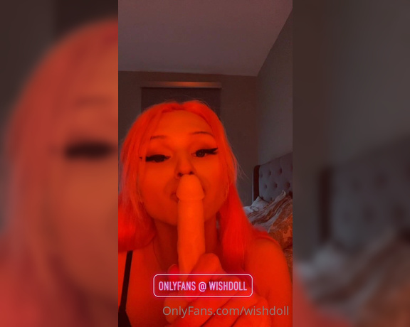 TS Wish aka wishdoll - 08-30-2021 OnlyFans Video - Feeling my little pink fantasy Hope you guys like it_cf09