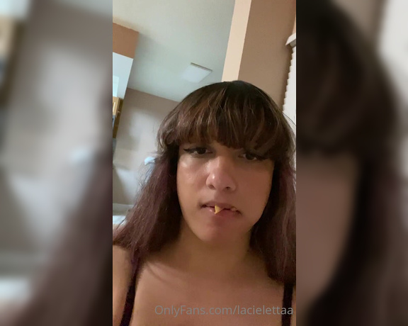 TS Lacielettaa aka lacielettaa - 01-05-2023 OnlyFans Video - i should take more selfies i look so cute omg