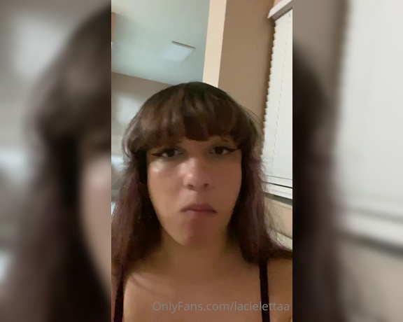 TS Lacielettaa aka lacielettaa - 01-05-2023 OnlyFans Video - i should take more selfies i look so cute omg