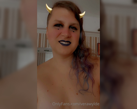 Vera Wylde aka verawylde - 10-28-2022 OnlyFans Video - When you summon a succubus, be prepared for some rough play