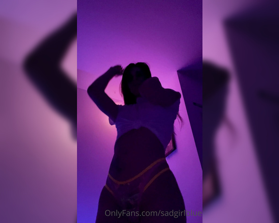 Sad Girl Blue aka sadgirlblue - 09-07-2021 OnlyFans Video - Preview of what I just sent out to your DMs