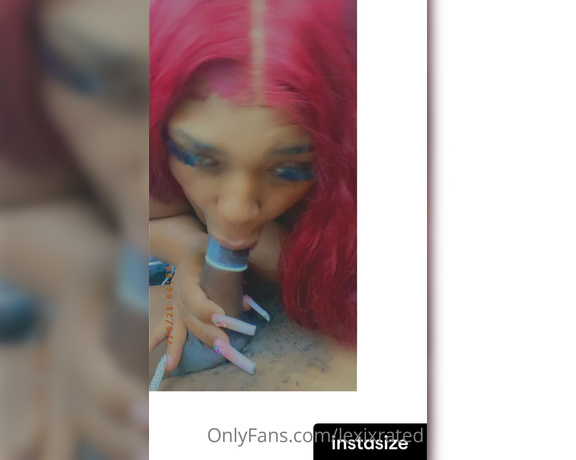 TS Lexixrated aka lexixrated - 07-08-2021 OnlyFans Video - I dont wanna stop till you cum